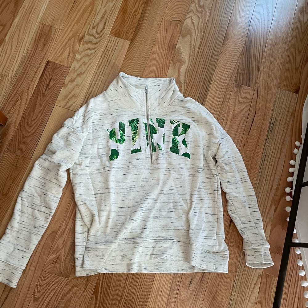 VS Pink quarter zip